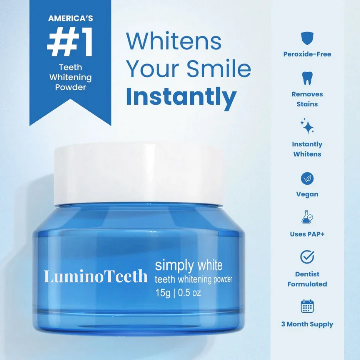 LuminoTeeth Whitening Powder Benefits